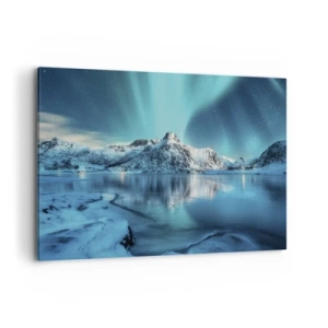 Vászonkép - Fénynek az éjszakában - 120x80 cm