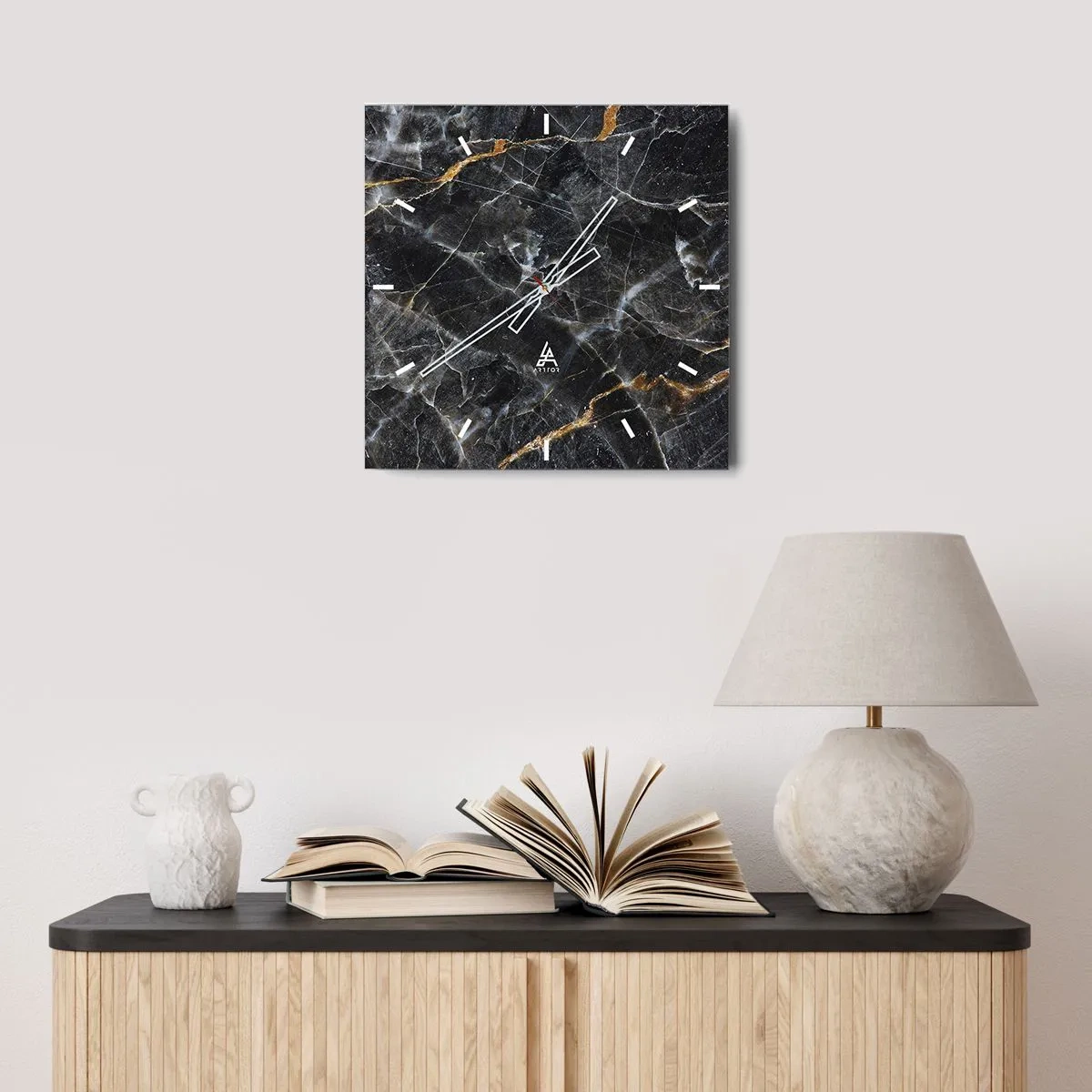 Falióra, Óra - A kő belső élete - 30x30 cm