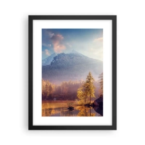 Poszter fehér keretben - A hegyekben és völgyekben - 30x40 cm