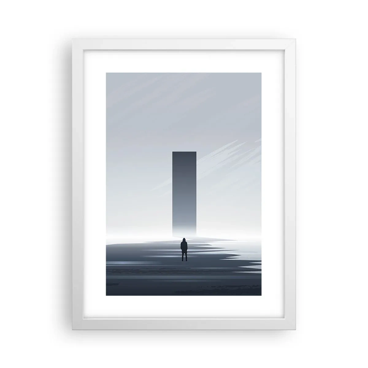 Poszter fekete keretben - Lehetőség vagy fenyegetés? - 30x40 cm