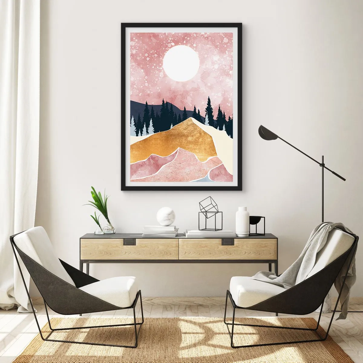 Poszter fehér keretben - Éjjeli őrség - 61x91 cm