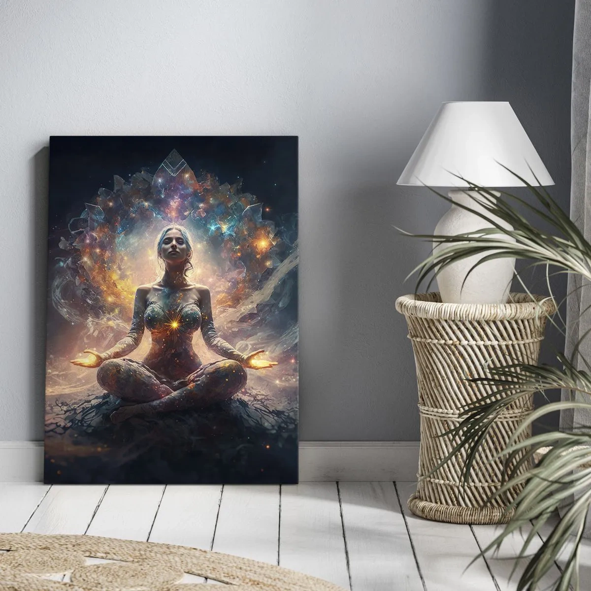 Vászonkép - A jó energia áramlása - 45x80 cm