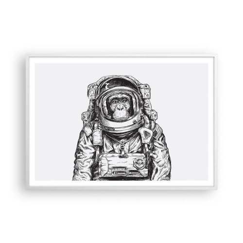 Poszter fekete keretben - Alternatív evolúció - 100x70 cm