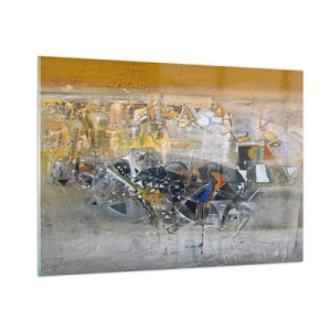 Üveg kép - Minden rendben lesz - 100x70 cm