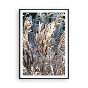 Poszter fehér keretben - Zúzmarába öltözött - 70x100 cm
