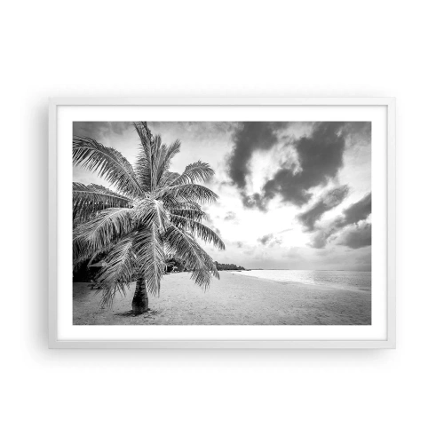 Poszter fekete keretben - Amikor a magányra vágysz... - 70x50 cm