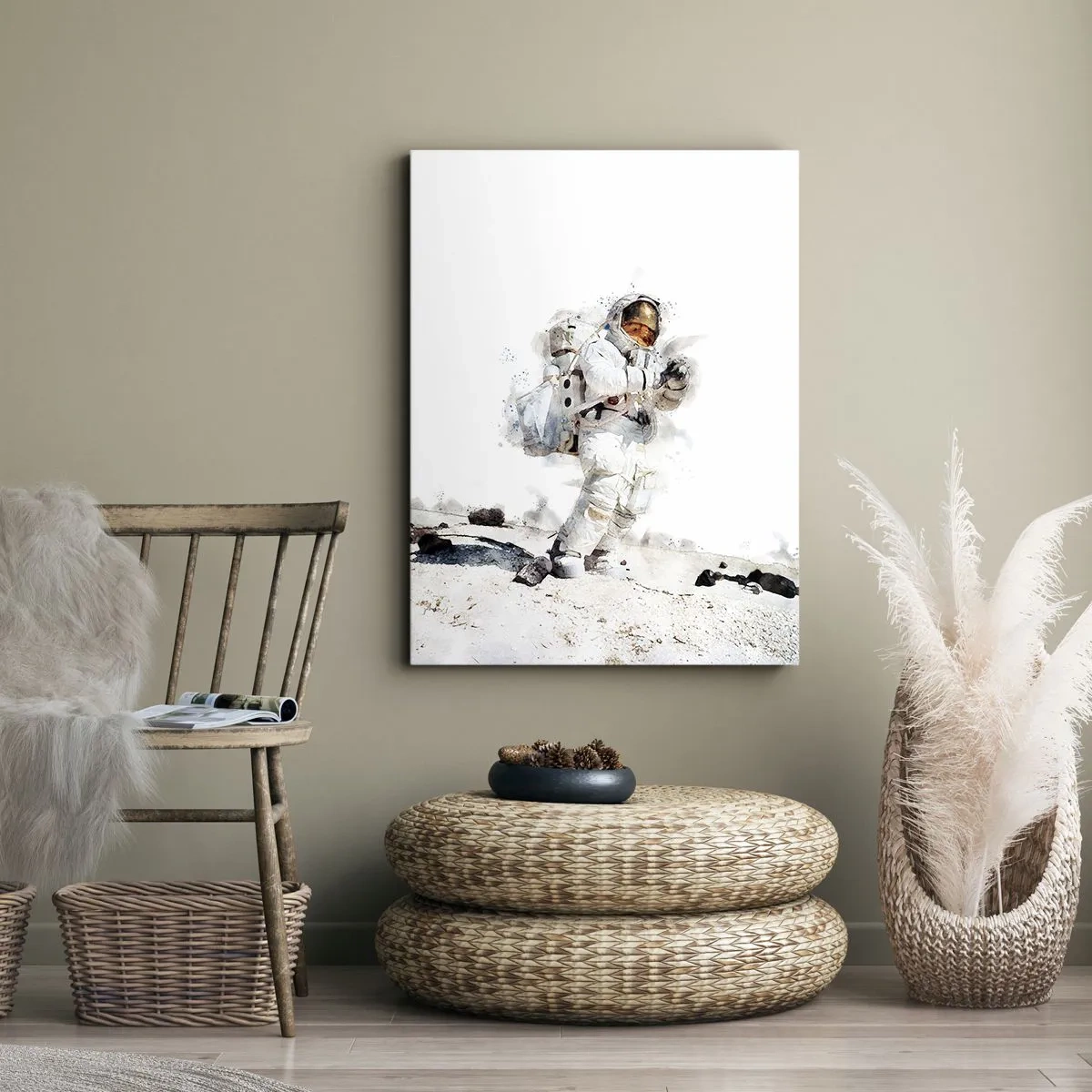 Vászonkép - A Föld hírnöke - 70x100 cm