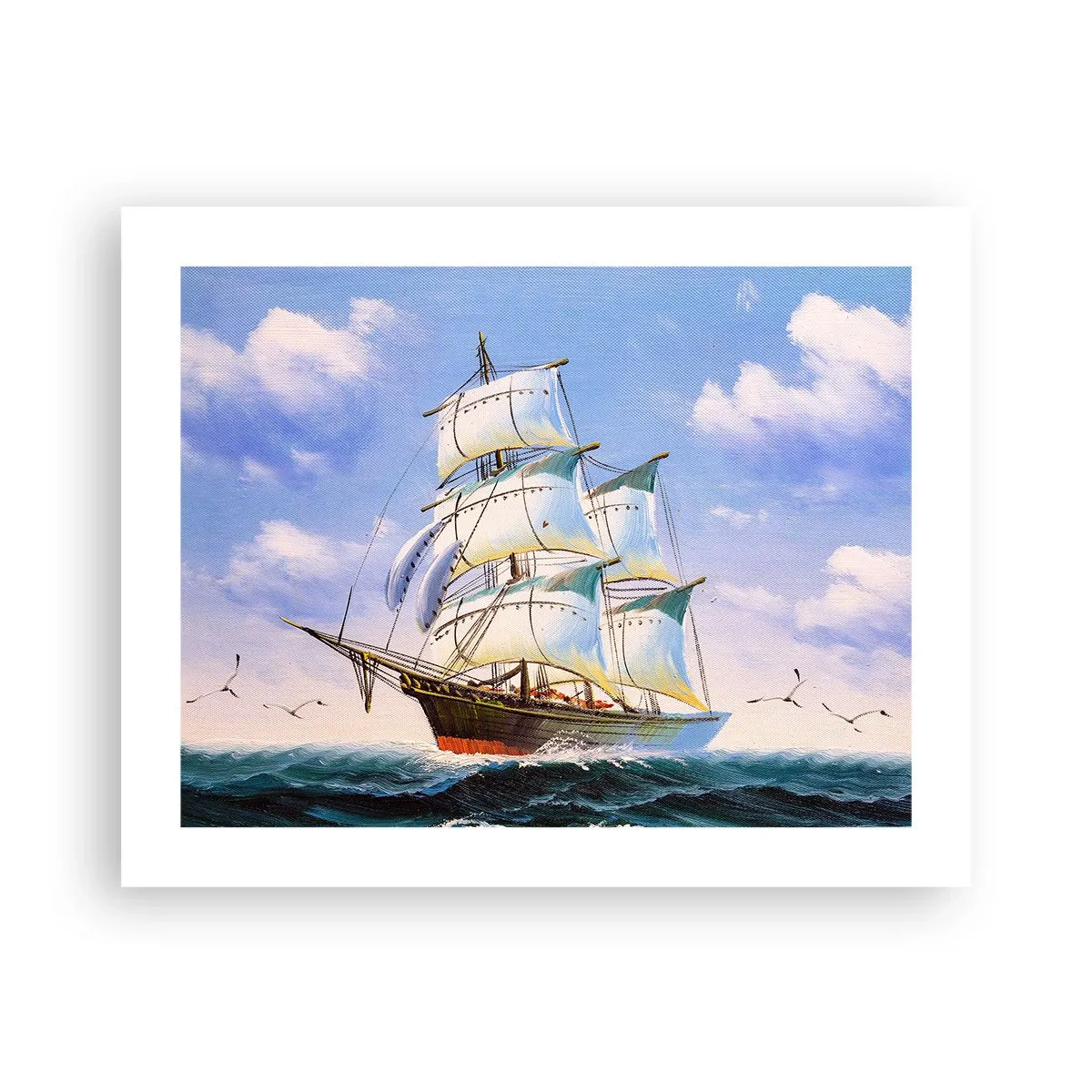 Poszter - Büszkén a széllel - 50x40 cm