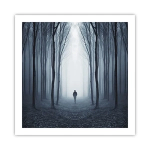 Poszter - És minden egyszerű és világos - 60x60 cm