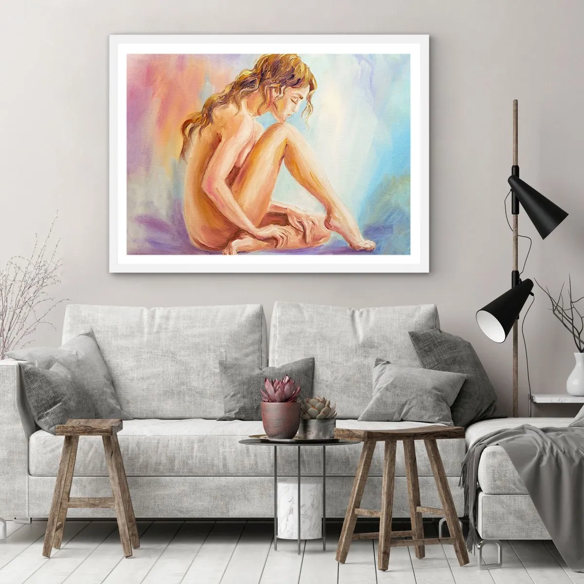 Poszter fekete keretben - A fiatalság cselekedete - 70x50 cm