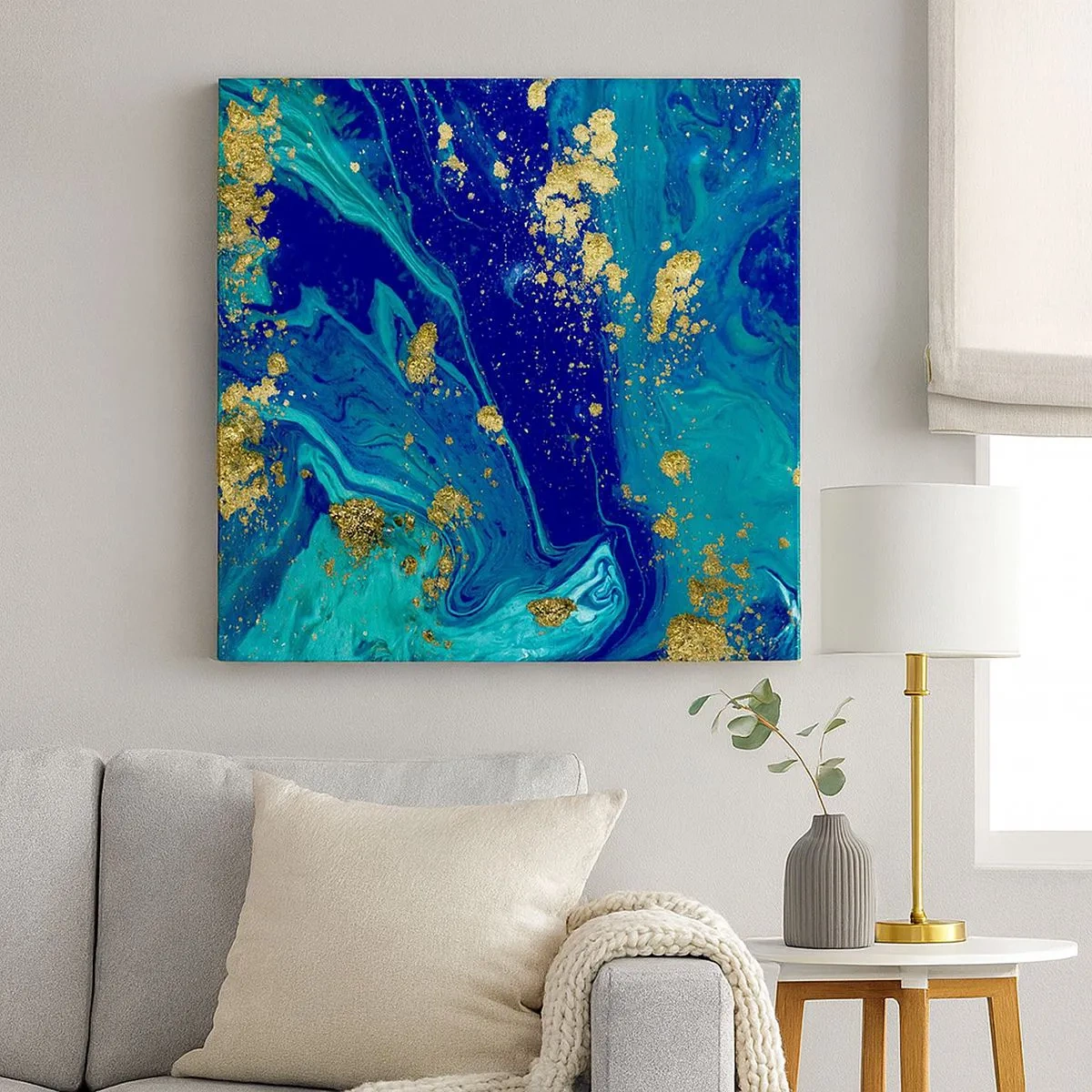 Vászonkép - Nap pelyhek  - 30x30 cm