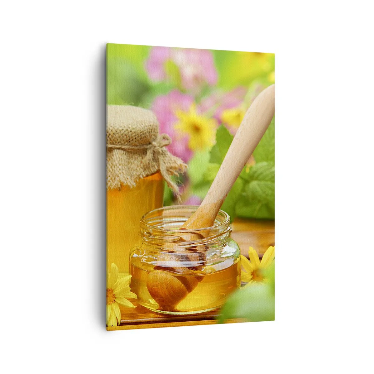 Vászonkép - Édes és virágos - 80x120 cm