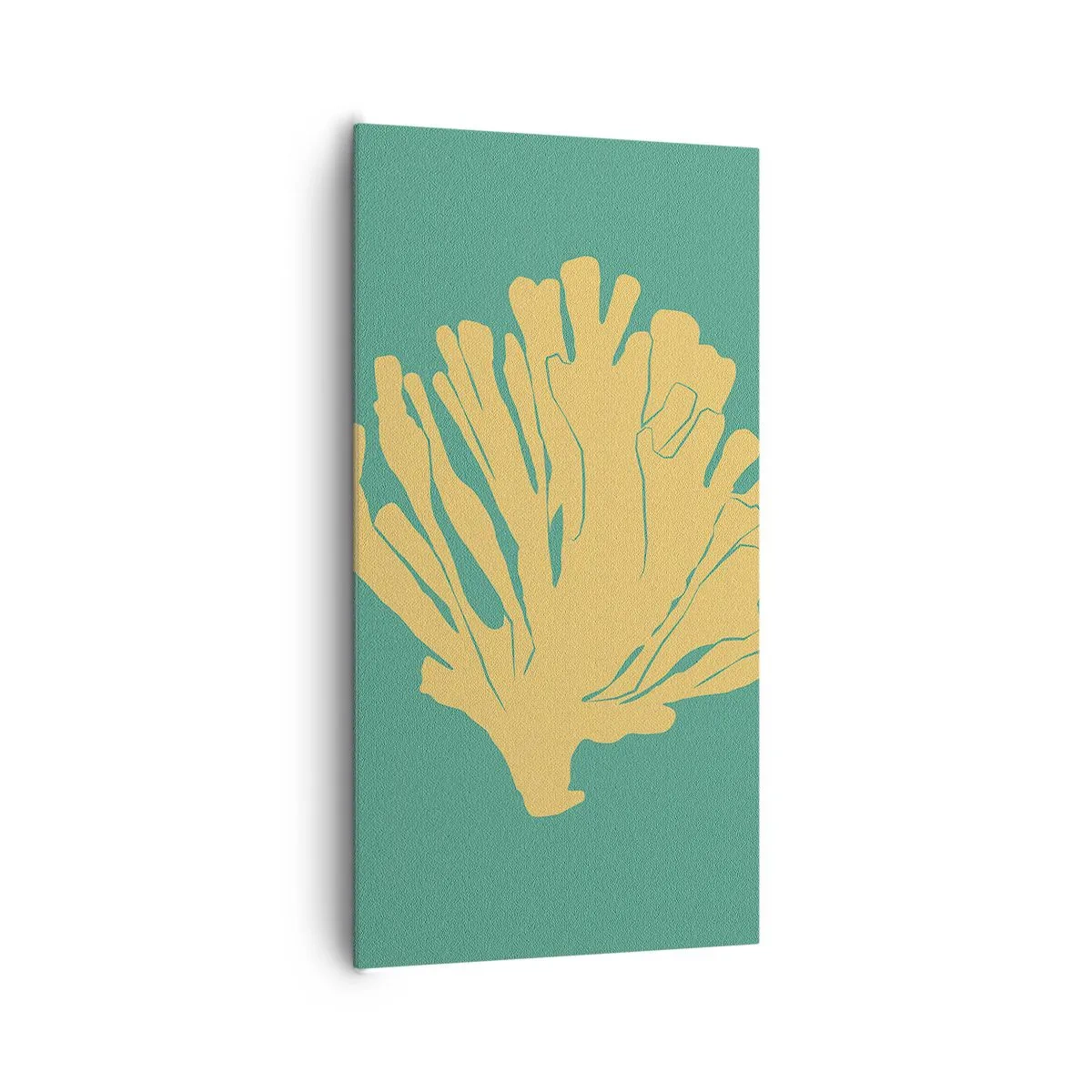 Vászonkép - Egy vízalatti erdő bokra - 65x120 cm