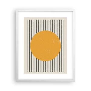 Poszter fekete keretben - Az egyszerűség ereje - 40x50 cm