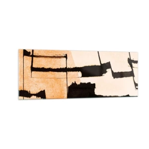 Üveg kép - Mégis rend - 140x50 cm