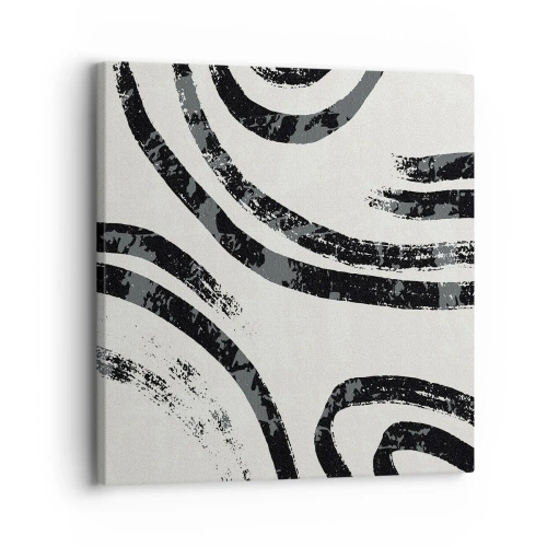 Vászonkép - Félig megállt - 30x30 cm