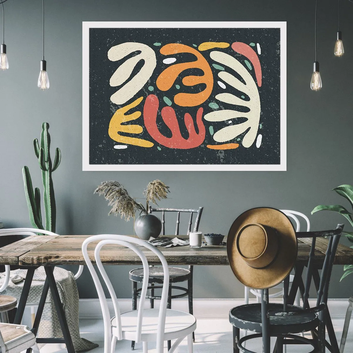 Poszter - Kompozíció - mindjárt elkaplak - 91x61 cm
