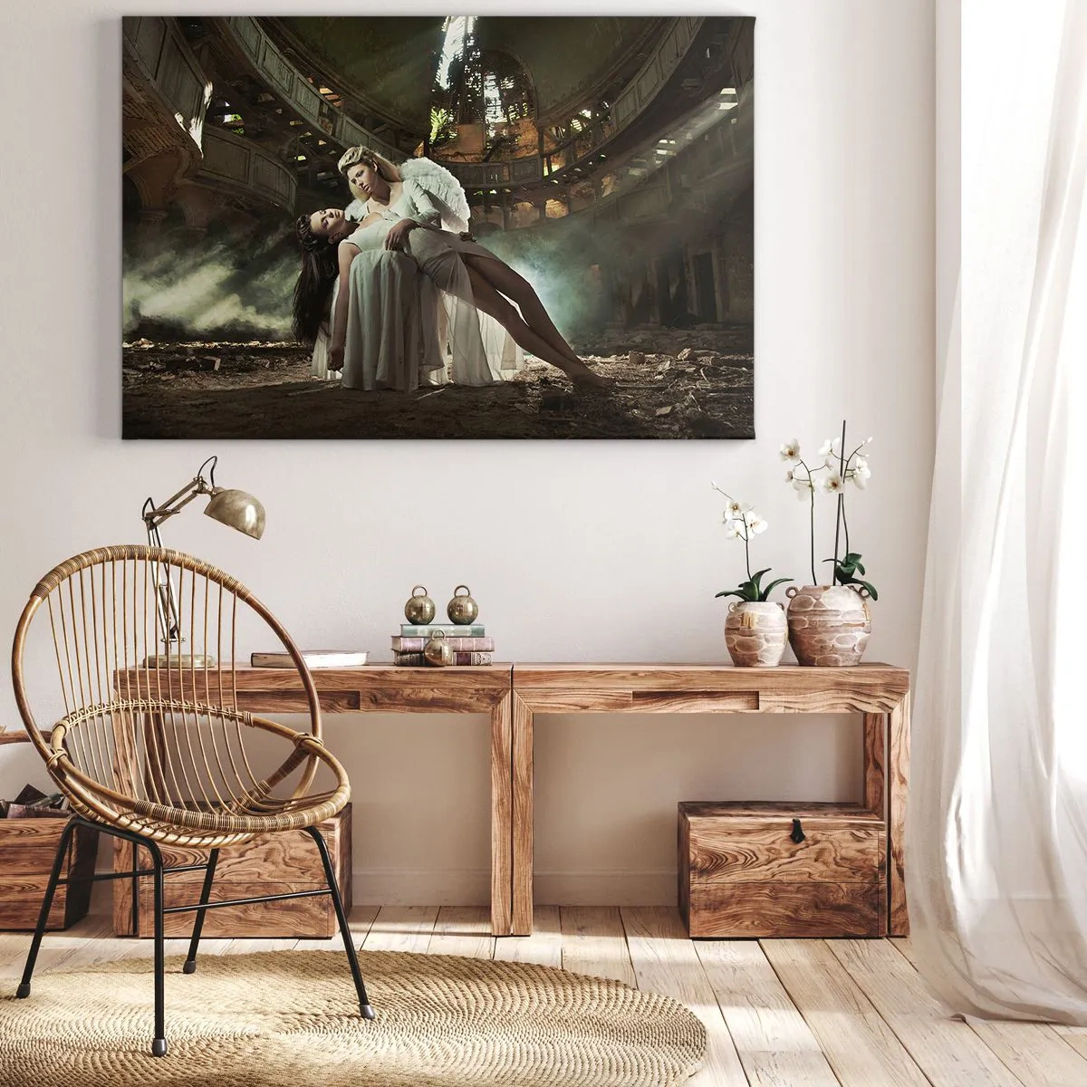 Vászonkép - A régi színház szelleme - 100x70 cm