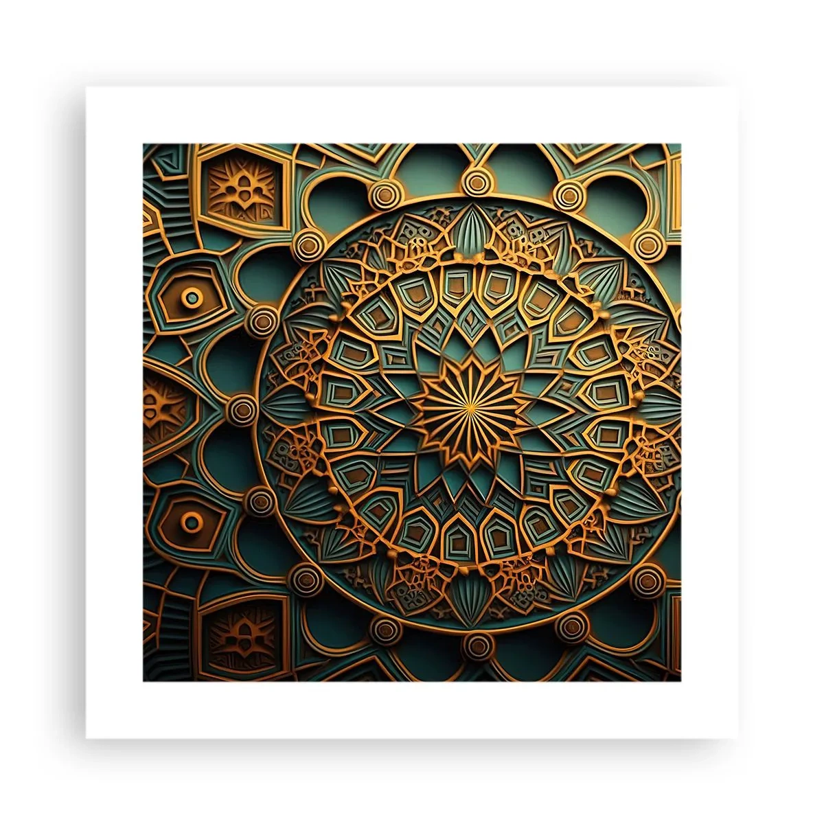 Poszter - Egy arab éghajlaton - 40x40 cm