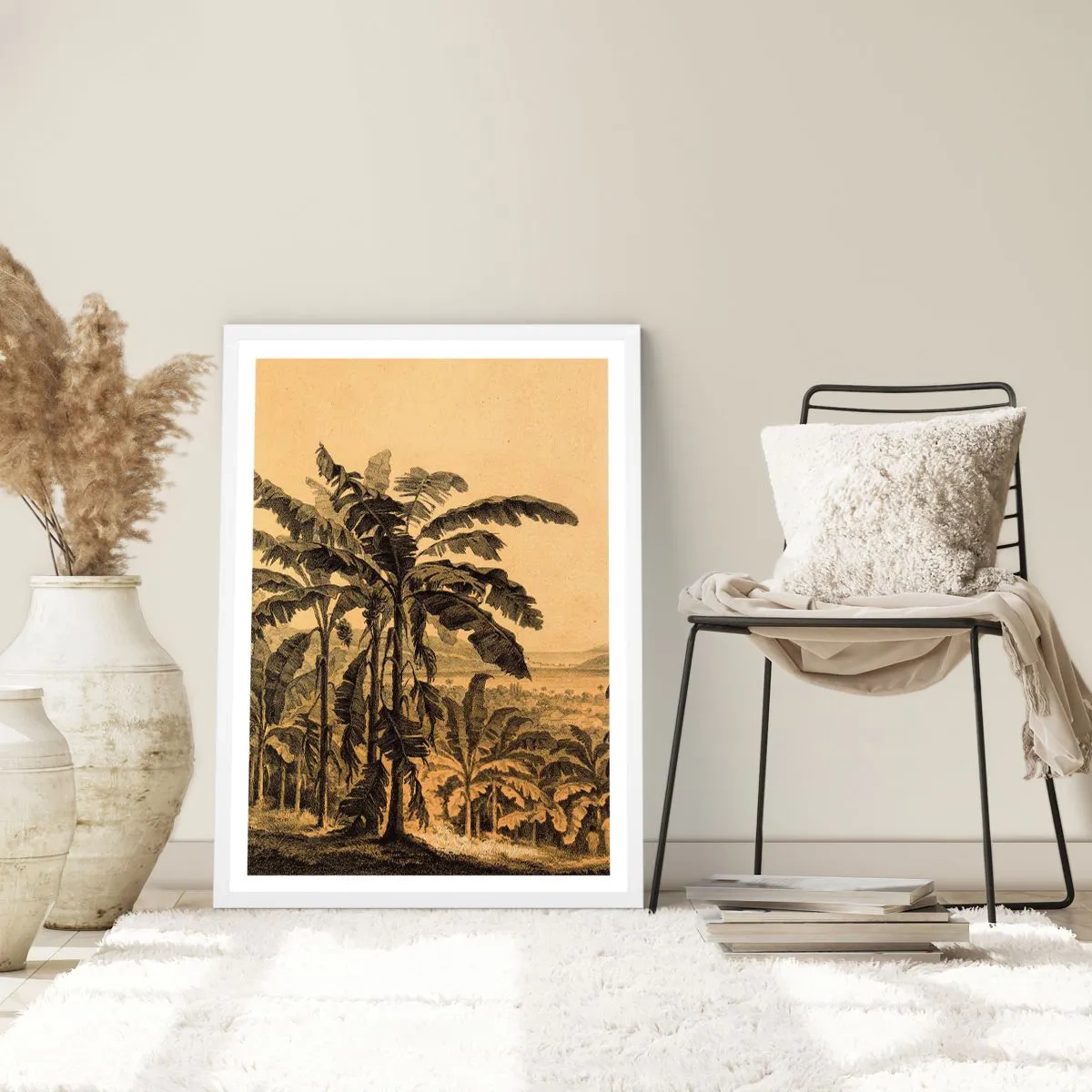 Poszter fekete keretben - Gyarmati klímában - 70x100 cm