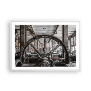 Poszter fekete keretben - A gyár titkos élete - 70x50 cm