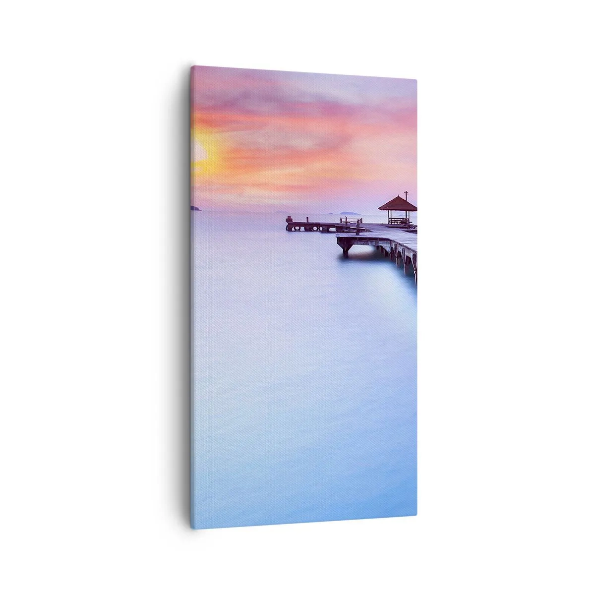 Vászonkép - Nyugalom tengere egészen a horizontig - 55x100 cm