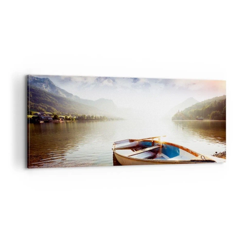 Vászonkép - Nagy és tiszta víz felett - 100x40 cm