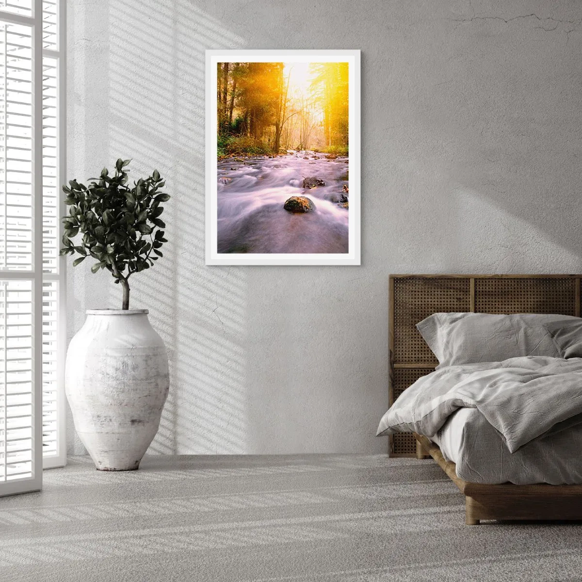 Poszter fekete keretben - Malachit ezüst és arany keretben - 40x50 cm