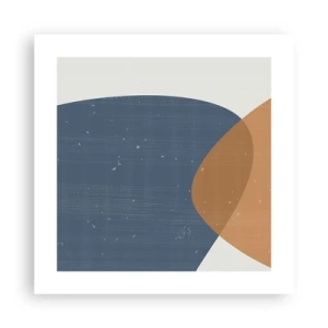 Poszter - Oválisok és hatások - 40x40 cm