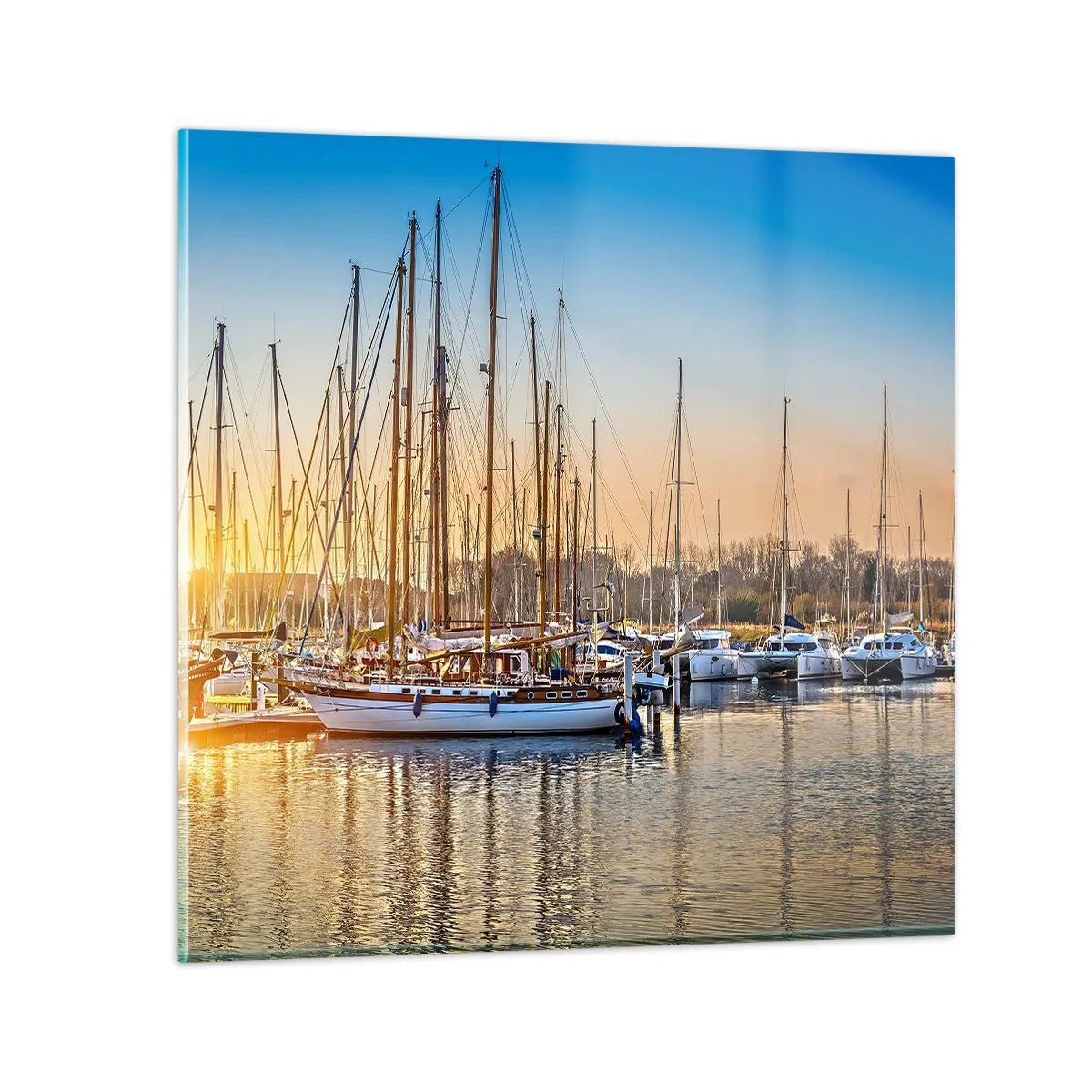 Üveg kép - A szél is kell aludjon - 70x70 cm