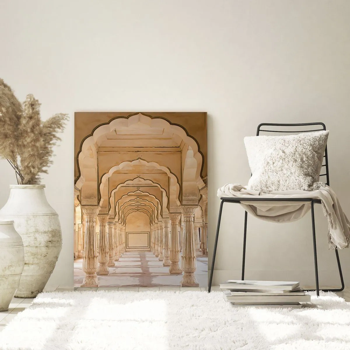 Üveg kép - A maharadzsa palotájában - 80x120 cm