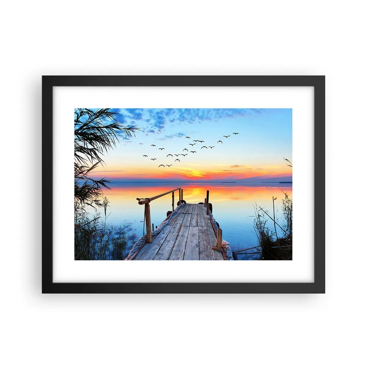 Poszter fehér keretben - Ideje visszamenni… - 40x30 cm