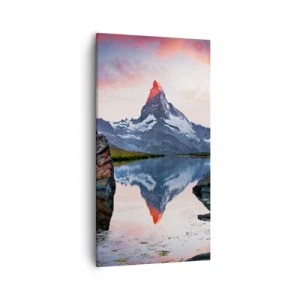Vászonkép - A hegyek szíve forró - 55x100 cm