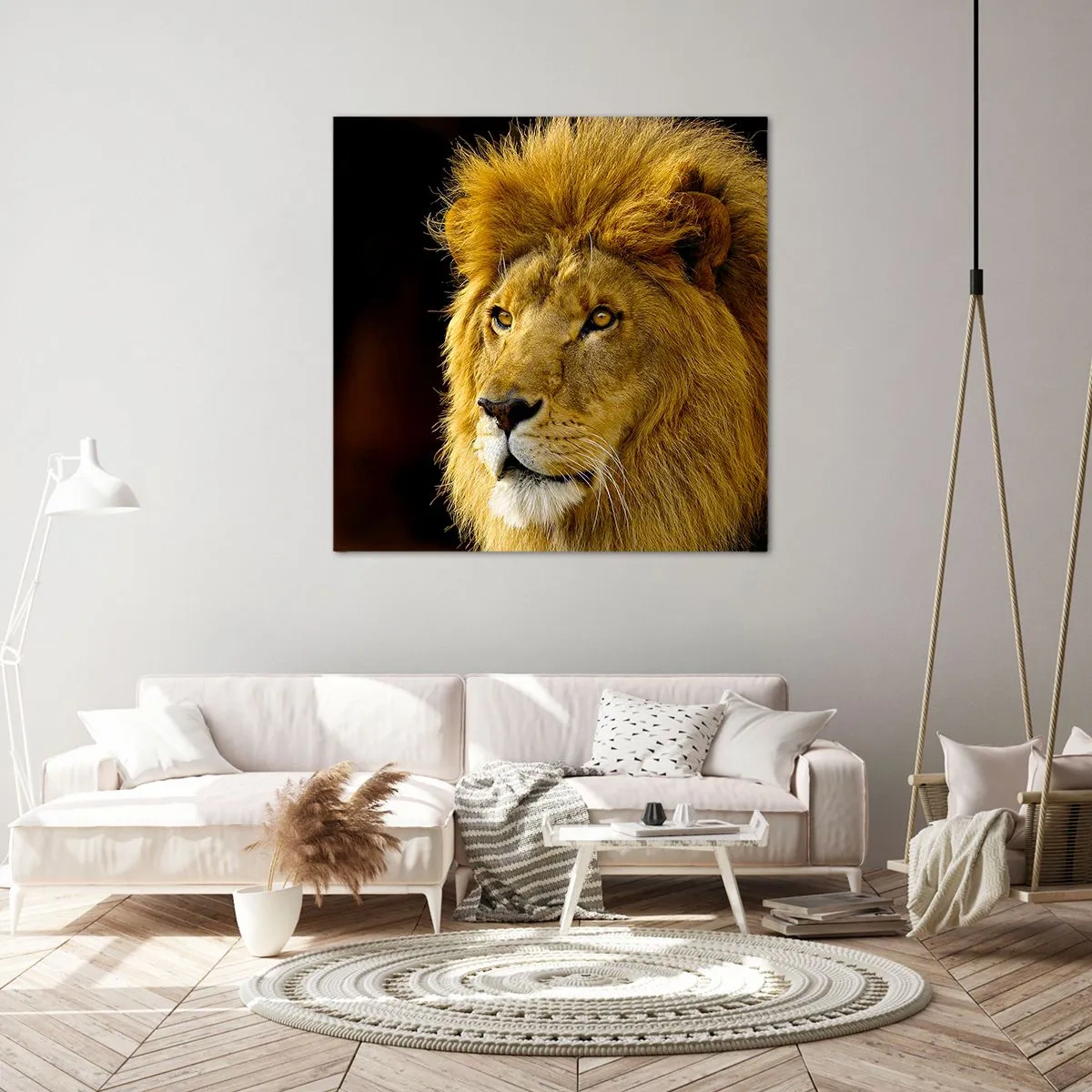 Vászonkép - A király portréja - 40x40 cm