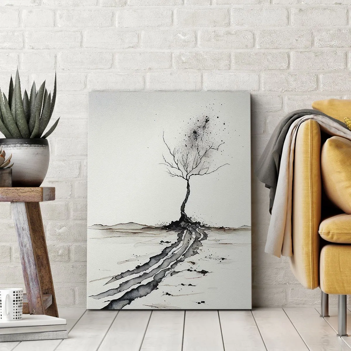 Vászonkép - Téli melankólia - 70x100 cm