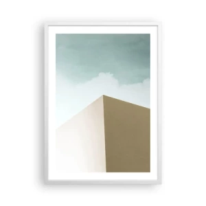 Poszter fekete keretben - Egy napsütéses nyár geometriája - 50x70 cm