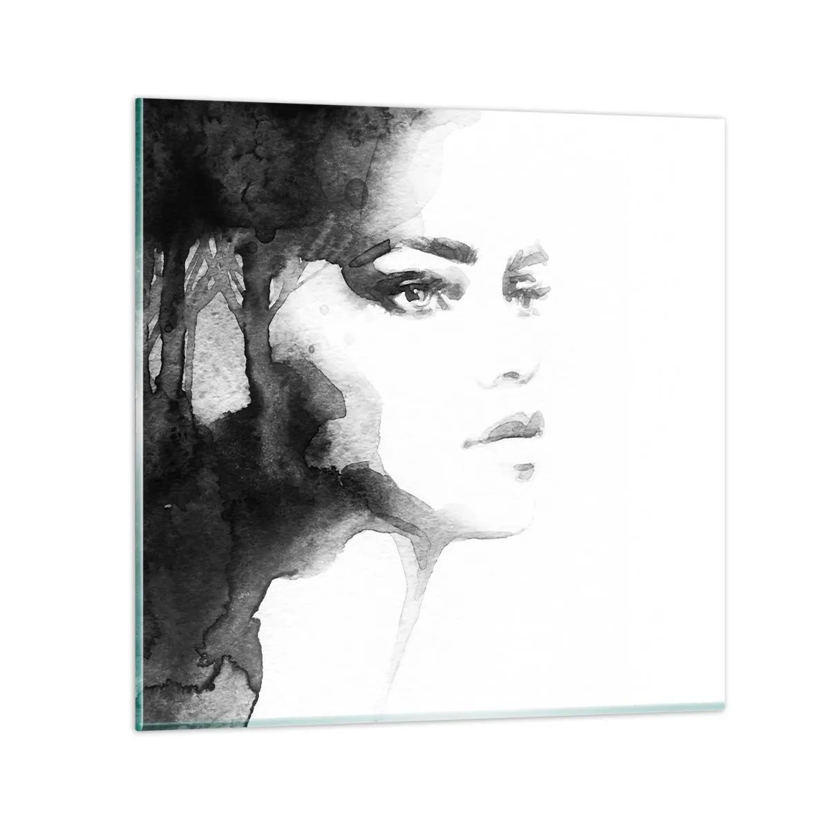 Üveg kép - Rejtélyből és ködből készült - 30x30 cm