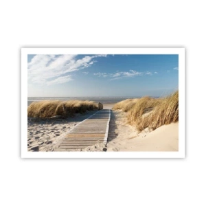 Poszter - A dűne mögött, a fű susogásában - 91x61 cm