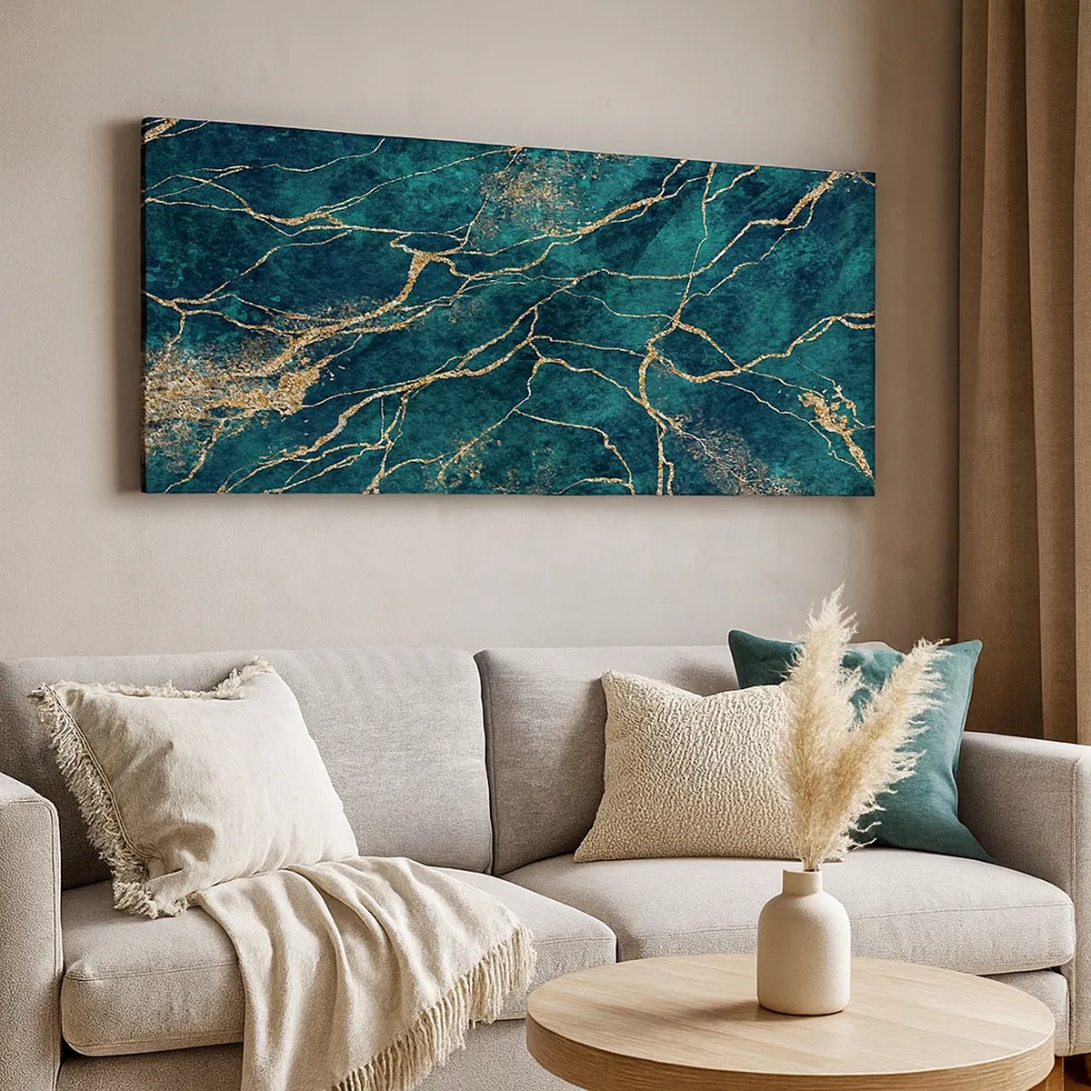 Vászonkép - Aranybánya - 30x30 cm