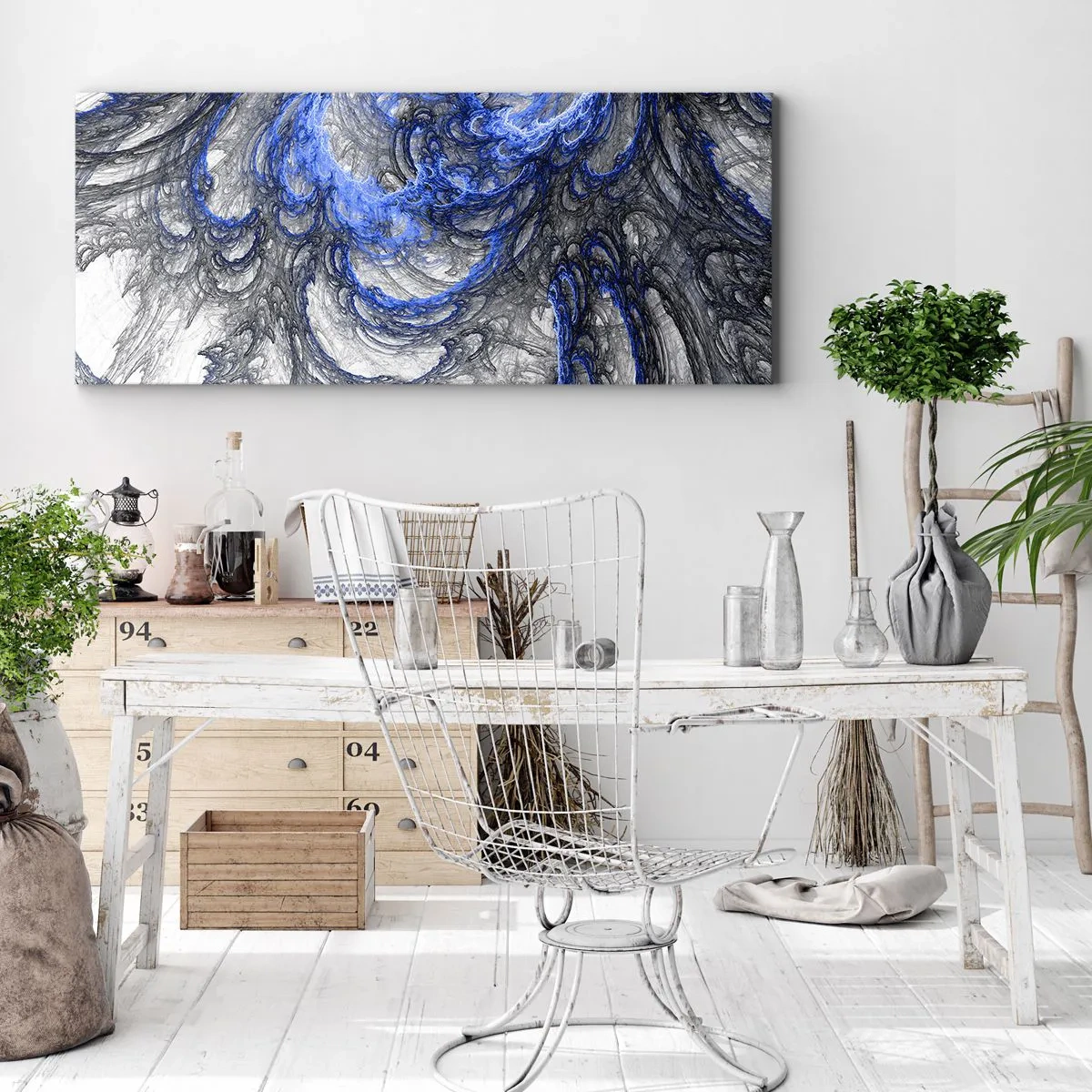 Vászonkép - Egy hullám születése - 100x40 cm