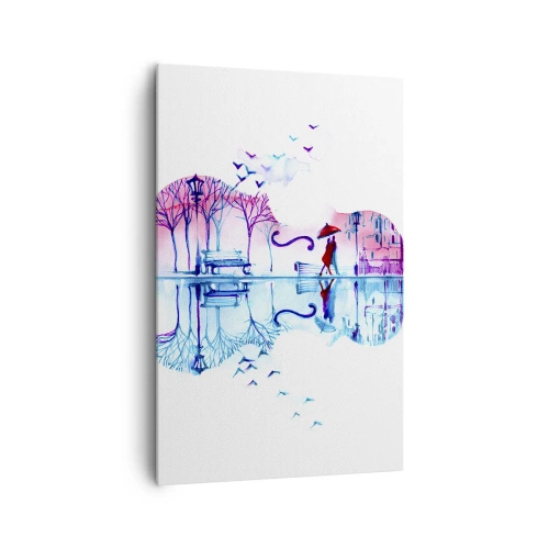 Vászonkép - Eső dalokat hozok nektek - 80x120 cm