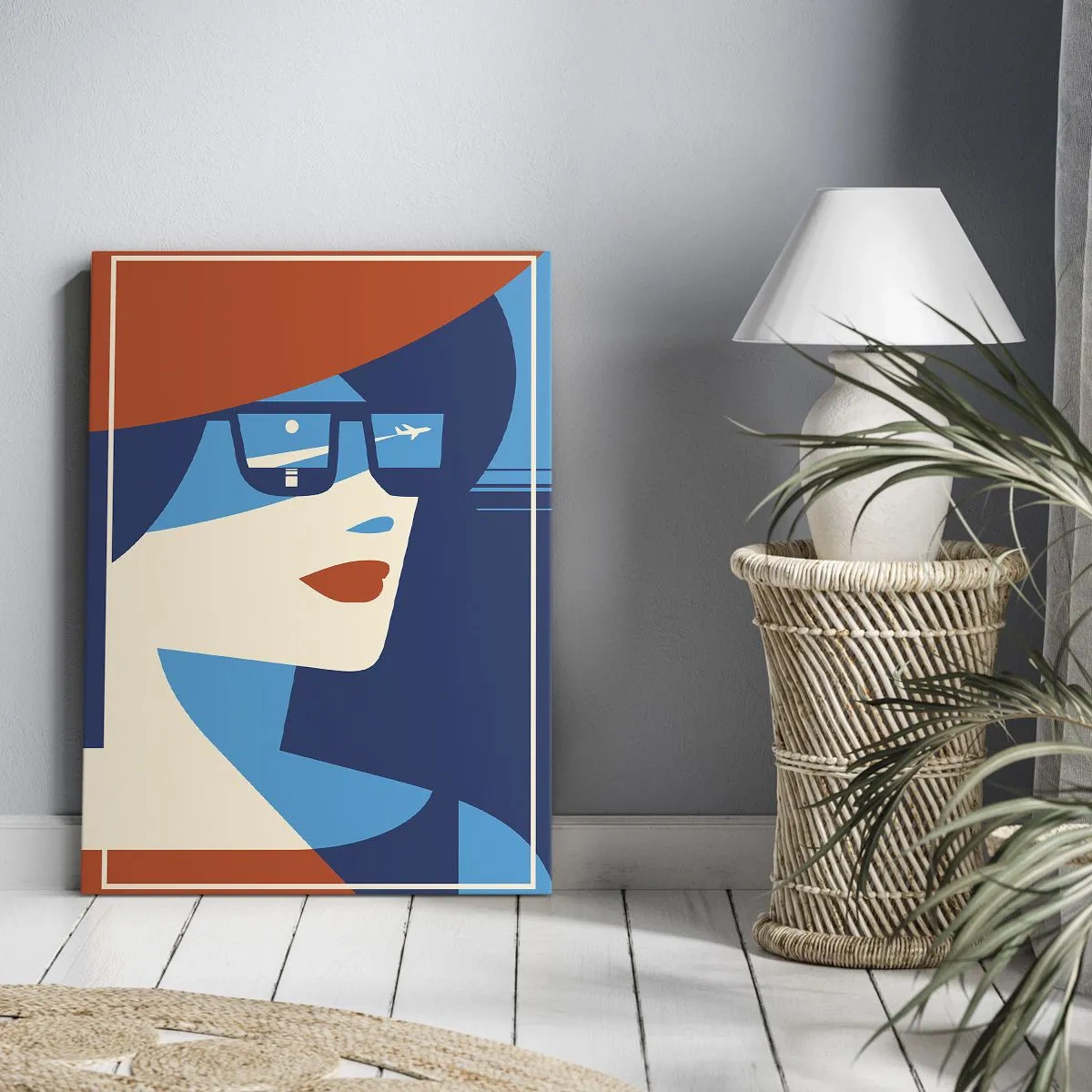 Vászonkép - Nyári utazás - 45x80 cm