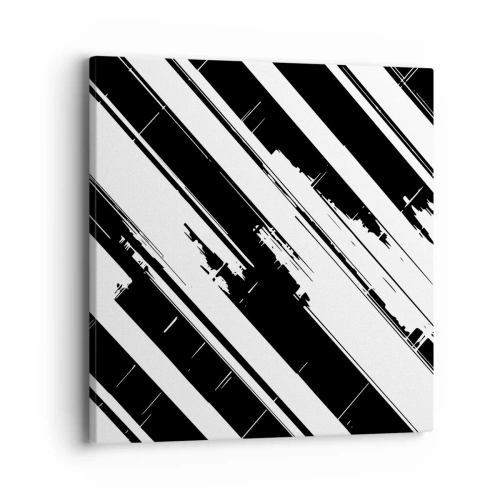 Vászonkép - Intenzív és dinamikus kompozíció - 40x40 cm