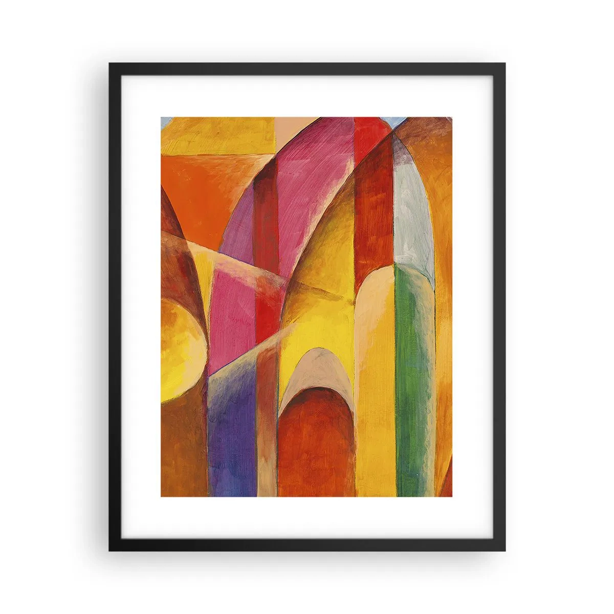 Poszter fehér keretben - A nap katedrálisa - 40x50 cm