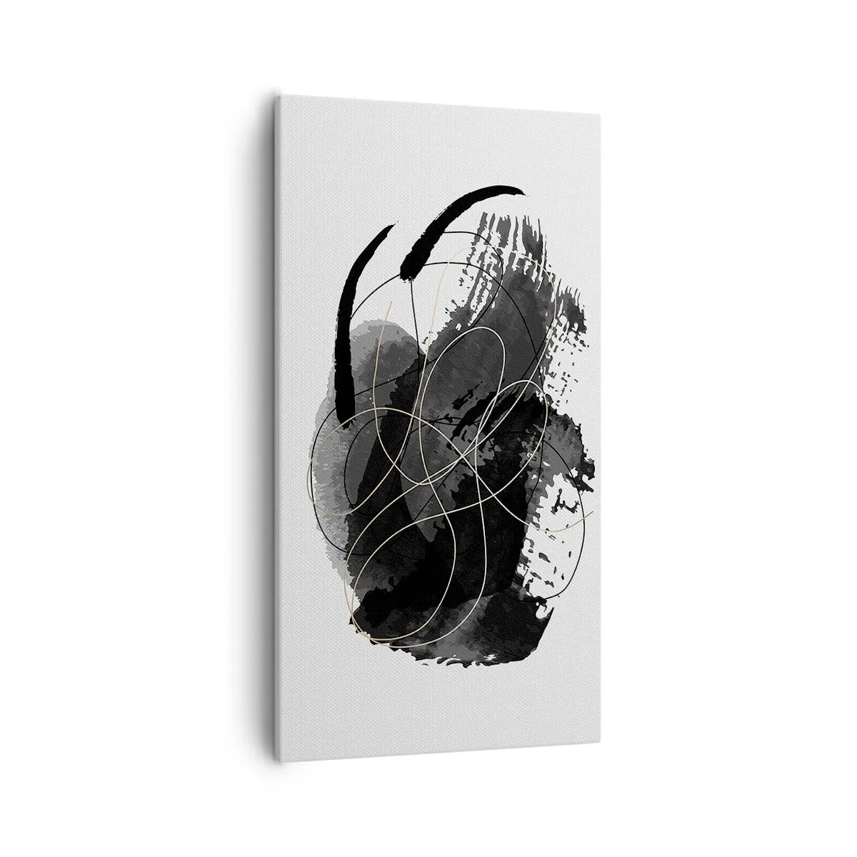 Vászonkép - Feketéből készült - 55x100 cm