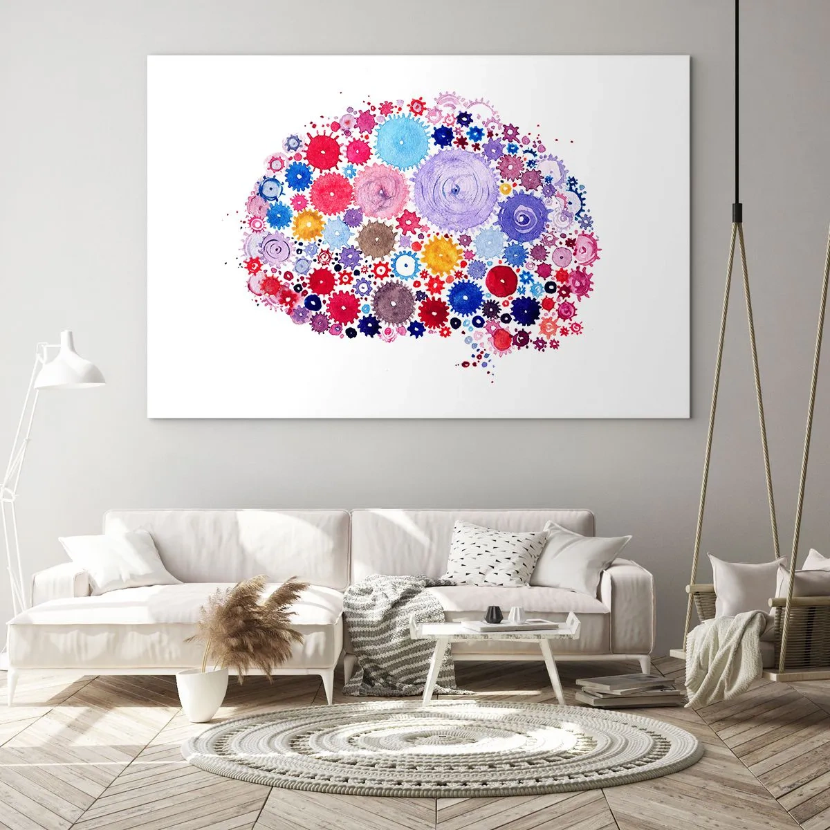 Üveg kép - A természet legtökéletesebb gépezete - 120x80 cm