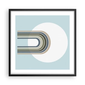 Poszter fehér keretben - Ellenállhatatlan vonzalom - 50x50 cm