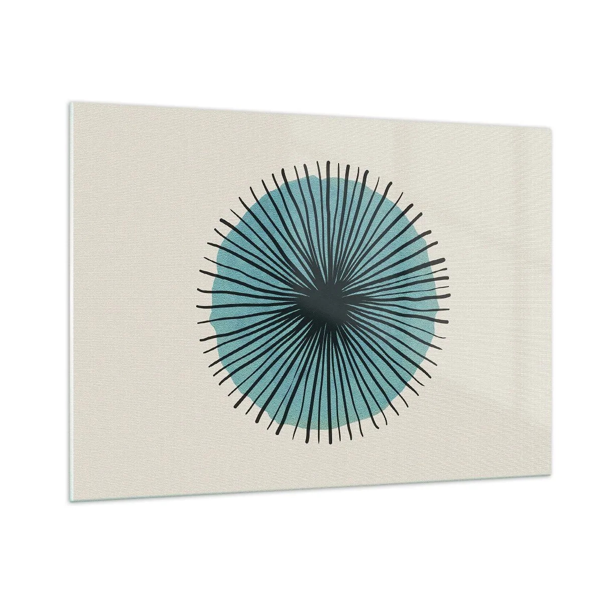 Üveg kép - Ragyogóan a kékben - 100x70 cm