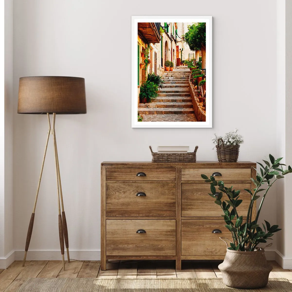 Poszter fekete keretben - A spanyol nyaralás varázsa - 61x91 cm