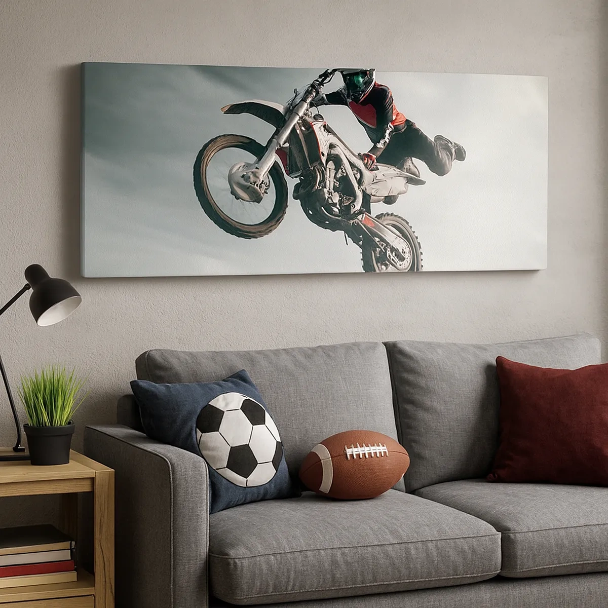 Vászonkép - Nincs szórakozás kockázat nélkül - 30x30 cm